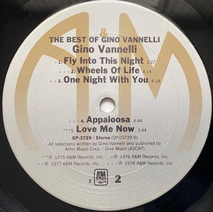 Gino Vannelli : The Best Of Gino Vannelli (LP, Comp, Z -)