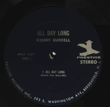 Charger l&#39;image dans la galerie, Kenny Burrell : All Day Long (LP, Album, RE, RM)
