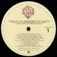 Load image into Gallery viewer, Emmylou Harris : Roses In The Snow (LP, Album, Jac)
