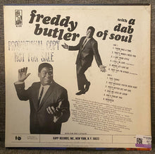 Charger l&#39;image dans la galerie, Freddy Butler : With A Dab Of Soul (LP, Album, Mono, Promo, Whi)
