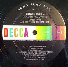 Laden Sie das Bild in den Galerie-Viewer, Ernest Tubb And His Texas Troubadours : Ernest Tubb&#39;s Golden Favorites (LP, Album, Mono)
