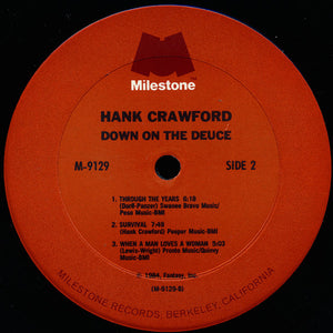 Hank Crawford : Down On The Deuce (LP)