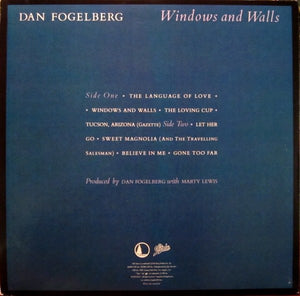 Dan Fogelberg : Windows And Walls (LP, Album, Car)