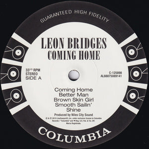 Leon Bridges : Coming Home (LP, Album, RP, 180)
