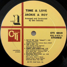 Load image into Gallery viewer, Jackie &amp; Roy : Time &amp; Love (LP, Album, Gat)
