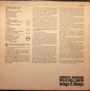 Johnny Hodges / Wild Bill Davis : Wings & Things (LP, Album)