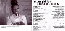 Charger l&#39;image dans la galerie, Esther Phillips : Black-Eyed Blues (CD, Album, RE, RM)
