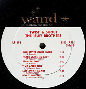 The Isley Brothers : Twist & Shout (LP, Album, Mono)