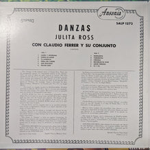 Laden Sie das Bild in den Galerie-Viewer, Julita Ross Con Claudio Ferrer Y Su Conjunto : Canta Danzas (LP, Album)
