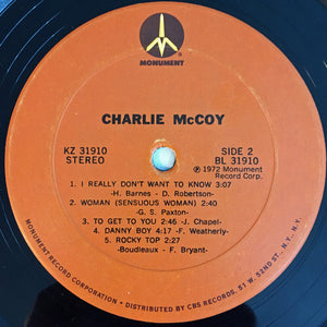 Charlie McCoy : Charlie McCoy (LP, Album, Ter)