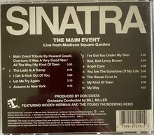 Laden Sie das Bild in den Galerie-Viewer, Frank Sinatra : The Main Event (Live) (CD, Album)
