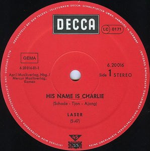 Laser (2) : His Name Is Charly (12")