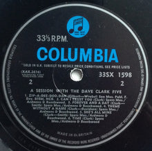 Laden Sie das Bild in den Galerie-Viewer, The Dave Clark Five : Session With The Dave Clark Five (LP, Album, Mono)
