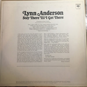 Lynn Anderson : Stay There 'Til I Get There (LP, Album)