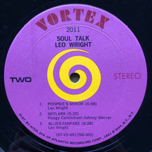 Laden Sie das Bild in den Galerie-Viewer, Leo Wright : Soul Talk (LP, Album, MO )
