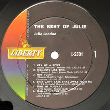 Laden Sie das Bild in den Galerie-Viewer, Julie London : The Best Of Julie (LP, Comp, Mono)
