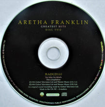 Load image into Gallery viewer, Aretha Franklin : Greatest Hits (2xCD, Comp, FSV)
