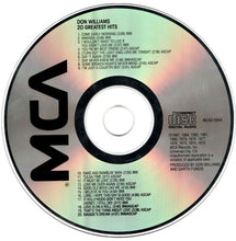 Laden Sie das Bild in den Galerie-Viewer, Don Williams (2) : 20 Greatest Hits (CD, Comp, RM)
