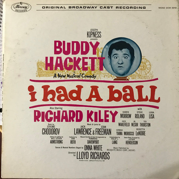 Buddy Hackett : I Had A Ball (Original Broadway Cast Recording) (LP, Mono, Promo, S/Edition)