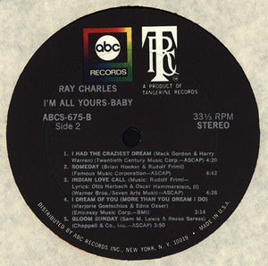 Ray Charles : I'm All Yours-Baby! (LP, Album)