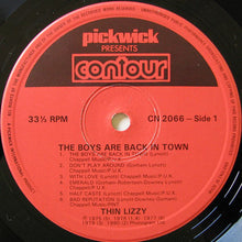 Laden Sie das Bild in den Galerie-Viewer, Thin Lizzy : The Boys Are Back In Town (LP, Comp)
