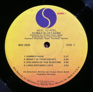 Climax Blues Band : Real To Reel (LP, Album, Gat)