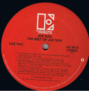 Joe Sun : The Best Of Joe Sun (LP, Comp)