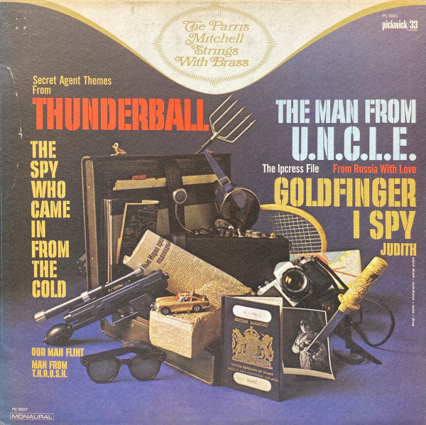 The Parris Mitchell Strings With Brass* : Thunderball (LP, Album, Mono)