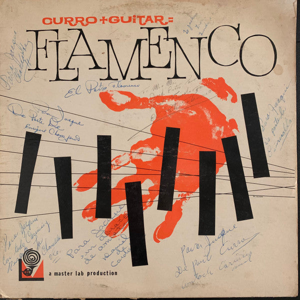 El Curro : Curro + Guitar = Flamenco (LP)