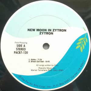 Zytron : New Moon In Zytron (LP, Album)