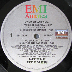 Little Steven : Voice Of America (LP, Album)