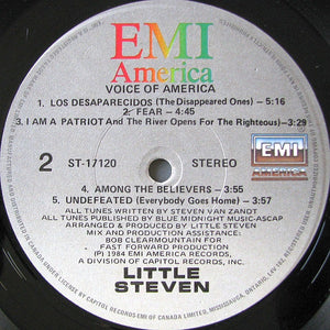 Little Steven : Voice Of America (LP, Album)