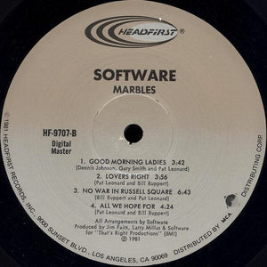 Software (6) : Marbles (LP, Album)