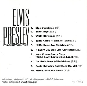 Elvis Presley : It's Christmas Time (CD, Comp, RE)