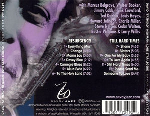 David "Fathead" Newman : Lone Star Legend: Still Hard Times - Resurgence! (CD, Comp, RE)