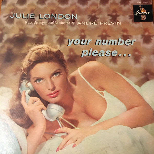 Julie London : Your Number Please... (LP, Album, Mono, RP, San)