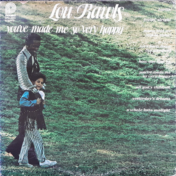 Lou Rawls : You've Made Me So Very Happy (LP, Album, RE)
