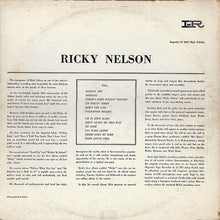 Charger l&#39;image dans la galerie, Ricky Nelson (2) : Ricky Nelson (LP, Album, Mono, Ind)
