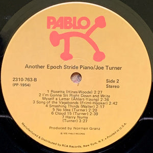 Joe Turner : Another Epoch-Stride Piano (LP, Album, Ind)
