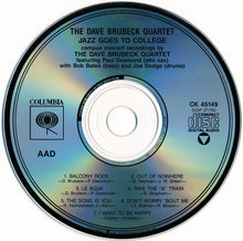 Charger l&#39;image dans la galerie, The Dave Brubeck Quartet : Jazz Goes To College (CD, Album, RE, RM)
