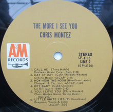 Load image into Gallery viewer, Chris Montez : The More I See You (LP, Album)
