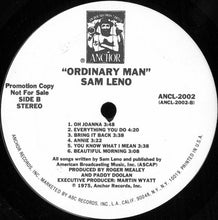 Laden Sie das Bild in den Galerie-Viewer, Sam Leno : Ordinary Man (LP, Album, Promo)
