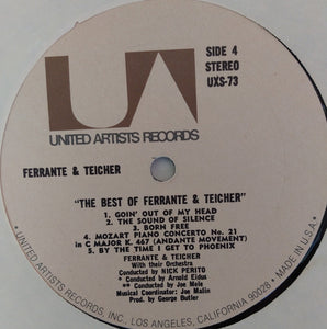 Ferrante & Teicher : The Best Of Ferrante & Teicher (2xLP, Comp, Gat)
