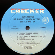 Laden Sie das Bild in den Galerie-Viewer, Bo Diddley, Muddy Waters, Little Walter : Superblues (LP, Album, San)
