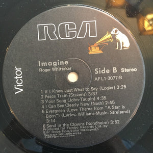 Roger Whittaker : Imagine (LP, Album)