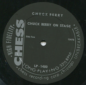 Chuck Berry : Chuck Berry On Stage (LP, Album, Mono)