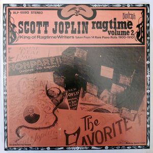 Scott Joplin : Ragtime Volume 2 (LP)
