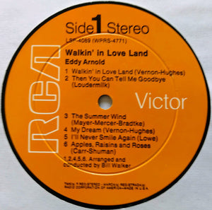 Eddy Arnold : Walkin' In Love Land (LP, Album, Ind)