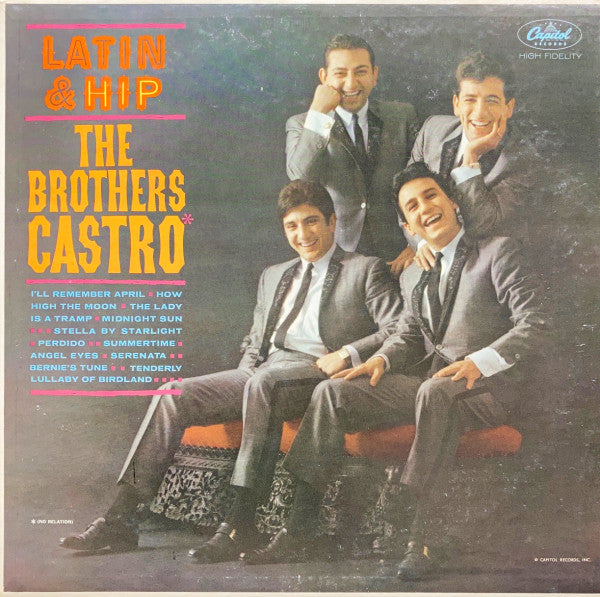 The Brothers Castro* : Latin & Hip (LP, Album, Mono, Promo)