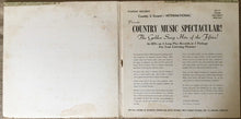 Load image into Gallery viewer, Various : Country Music Spectacular: The Golden Song Hits of the Fifties! (2xLP, Comp)
